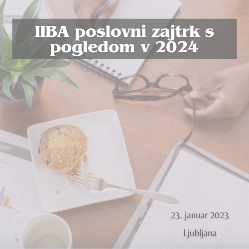 Poslovni zajtrk s pogledom v 2024